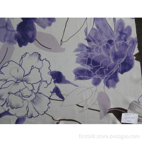 Silk Georgette Print Fabric